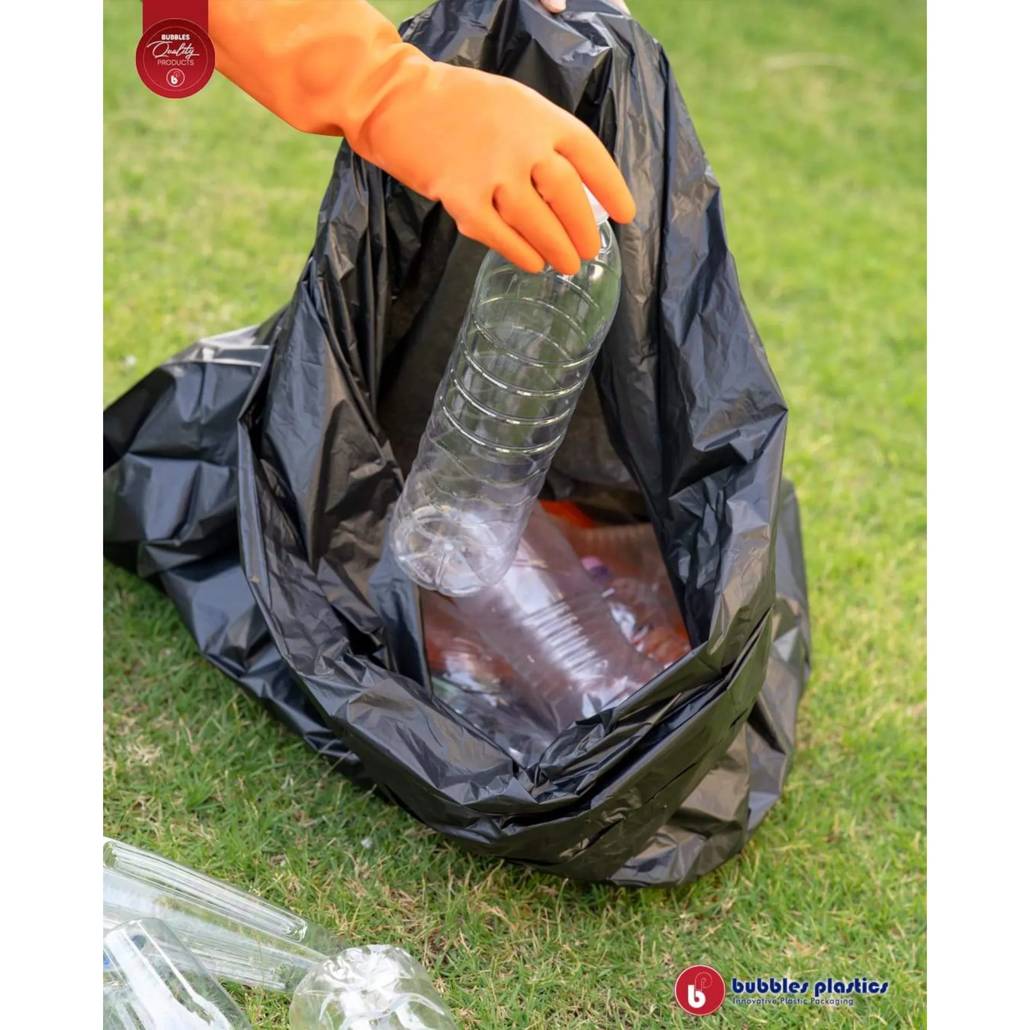 120L Refuse Bags 95x105cm 40microns 20pack