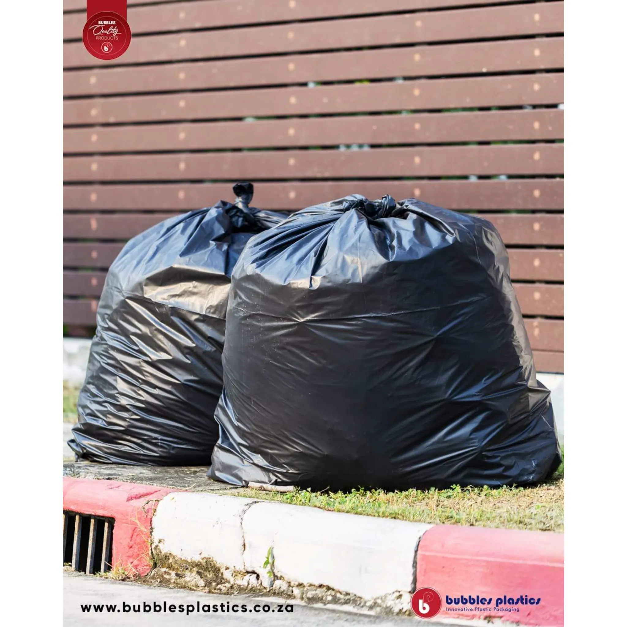 120L Refuse Bags 95x105cm 40microns 20pack