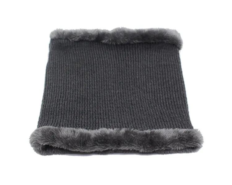 2 Piece Winter Beanie Knitted Hat Scarf Skullies Beanies Winter Hats For Men Women Caps Gorras Bonnet Fashion Cap Hats