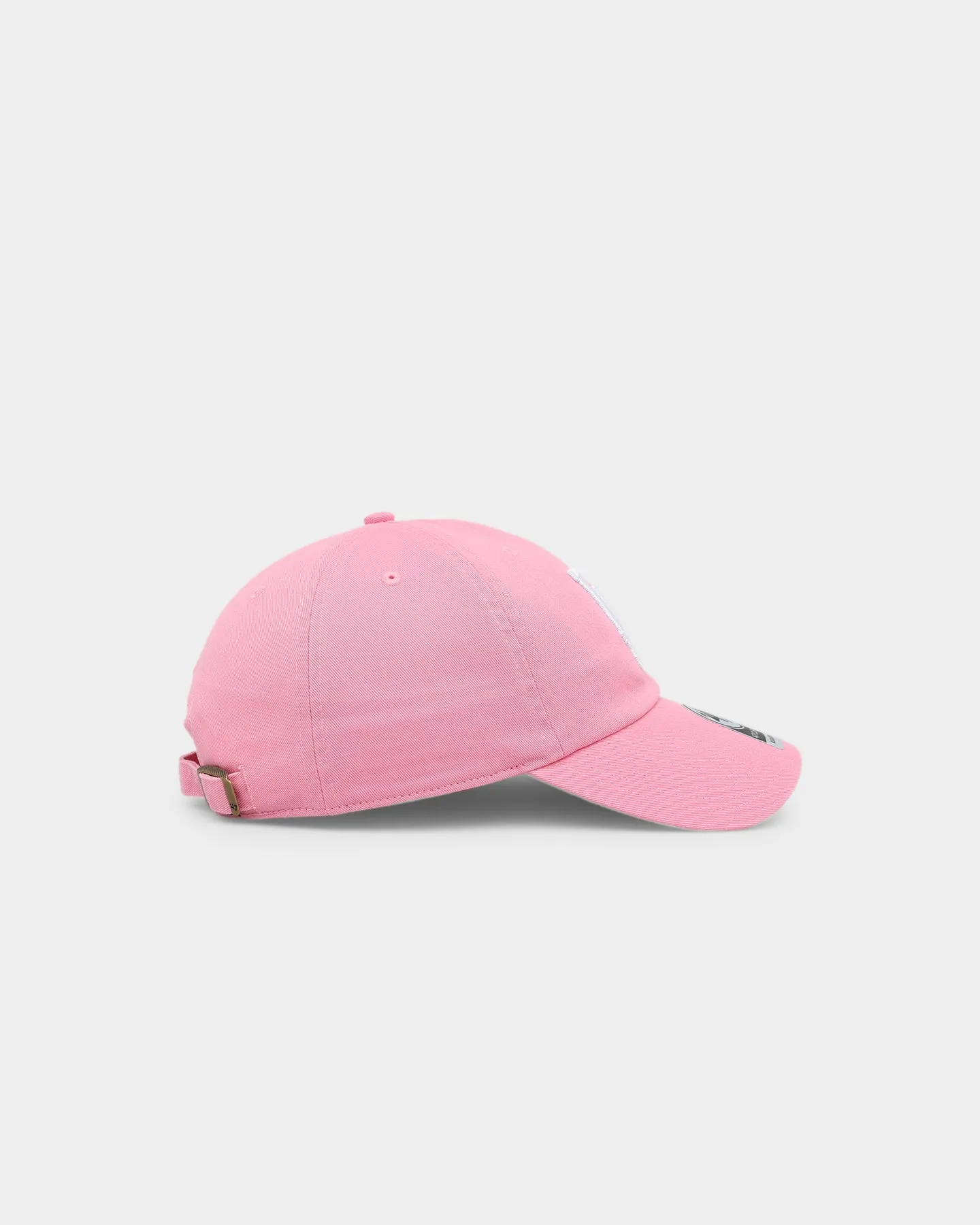 47 Brand Los Angeles Dodgers 47 Clean Up Strapback Rose
