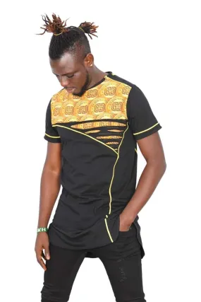 African Black T-shirt Coins