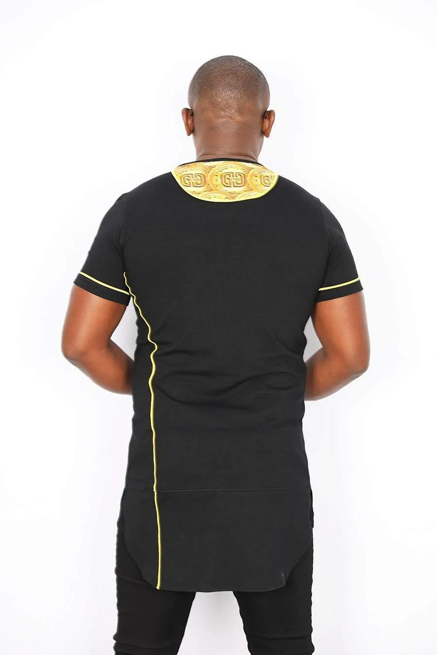 African Black T-shirt Coins