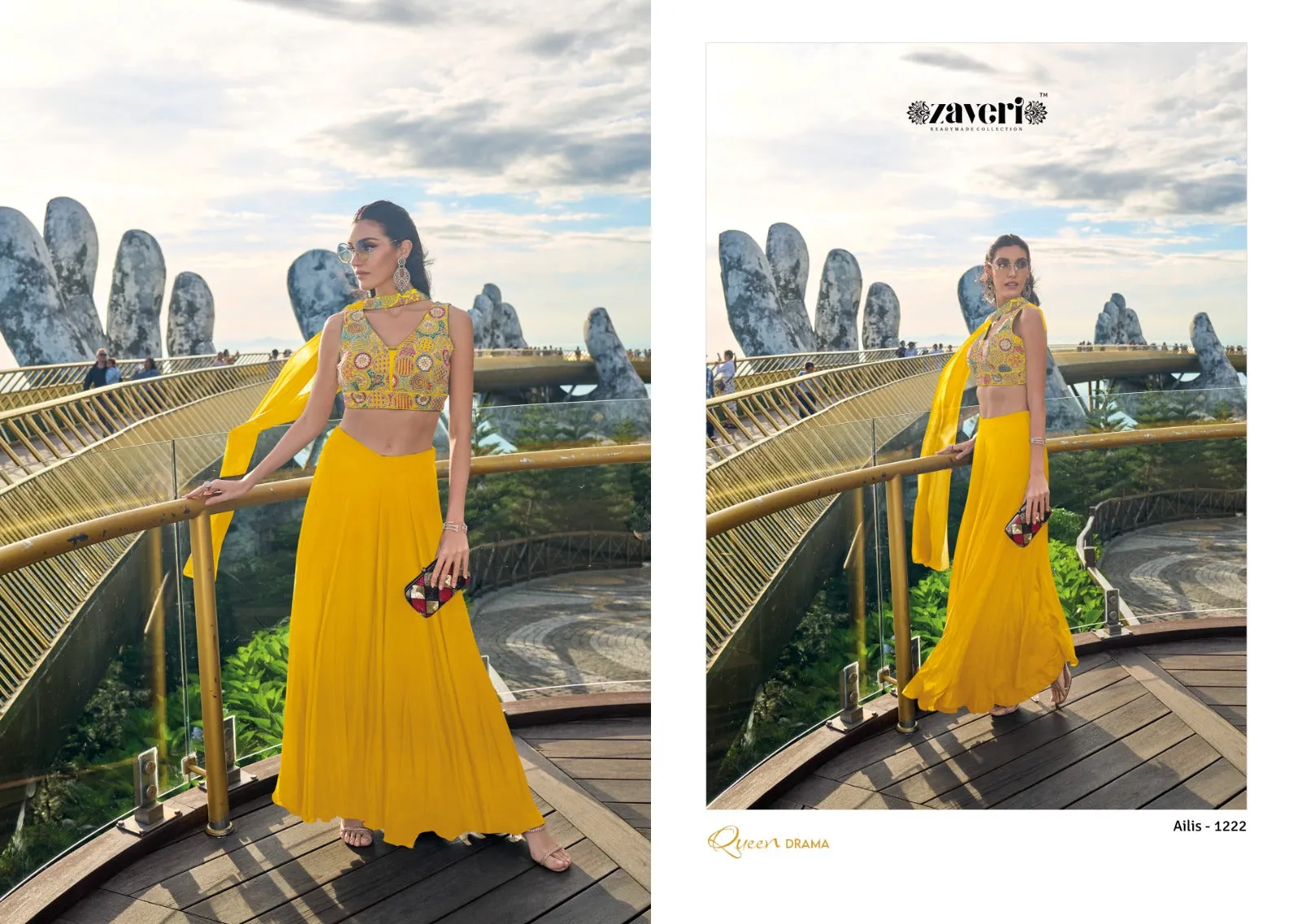 Ailis Zaveri Designer Readymade Salwar Kameez Design 1222