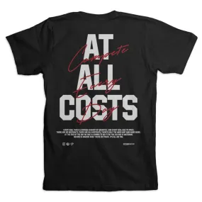 At All Costs T-shirt | Black