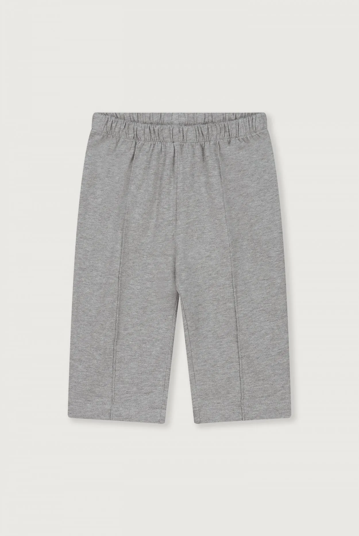 Baby Front Seam Joggers | Grey Melange