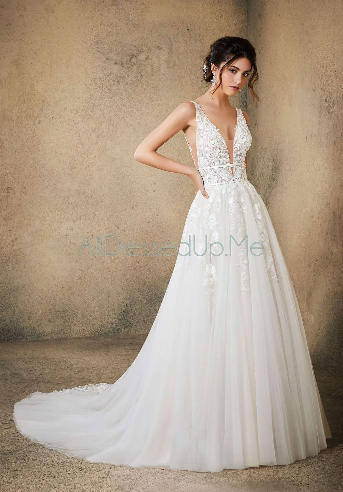 Blu - Rosa - 5763 - Cheron's Bridal, Wedding Gown