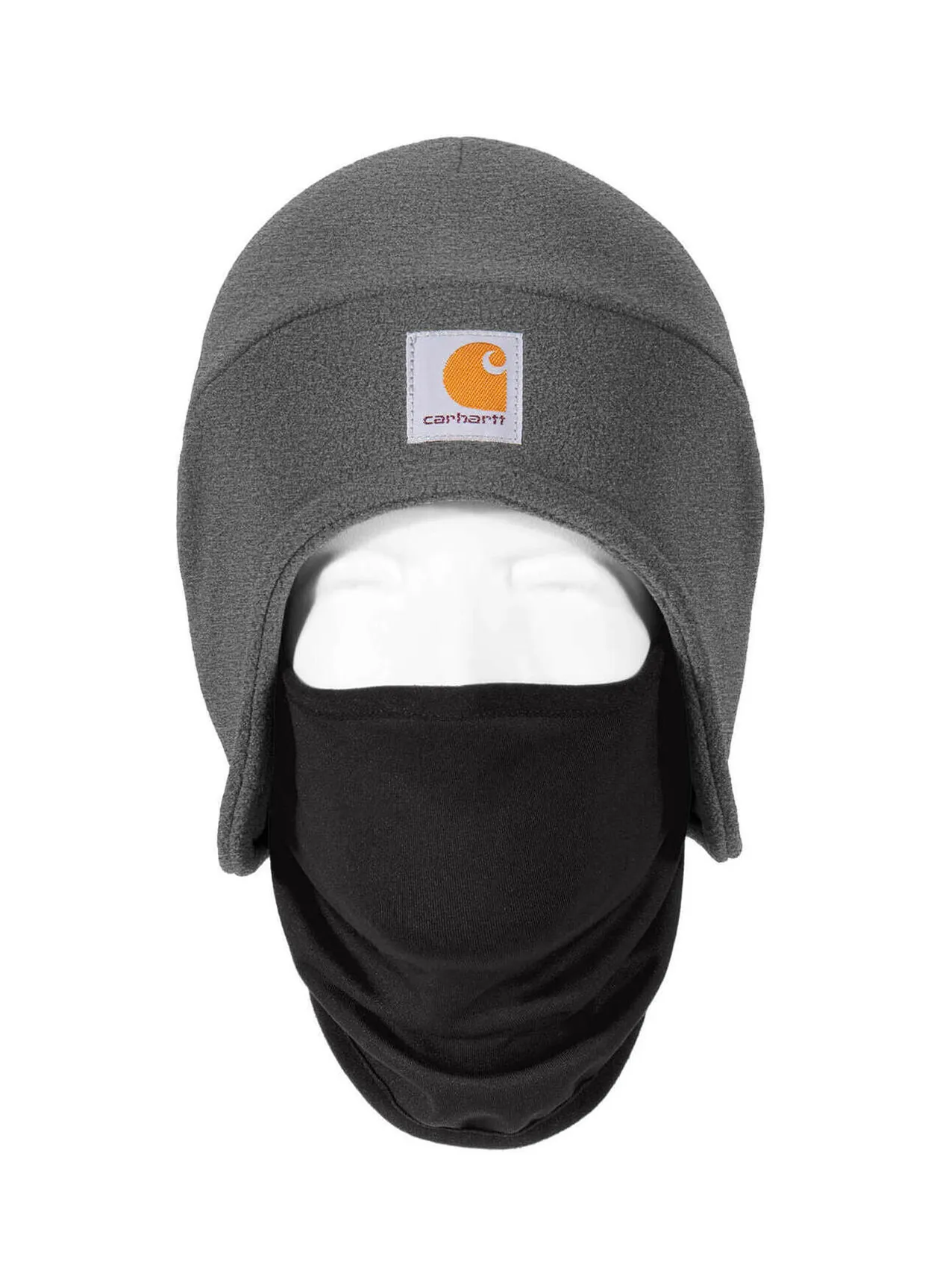 Carhartt Fleece 2-In-1 Headwear  Charcoal Heather