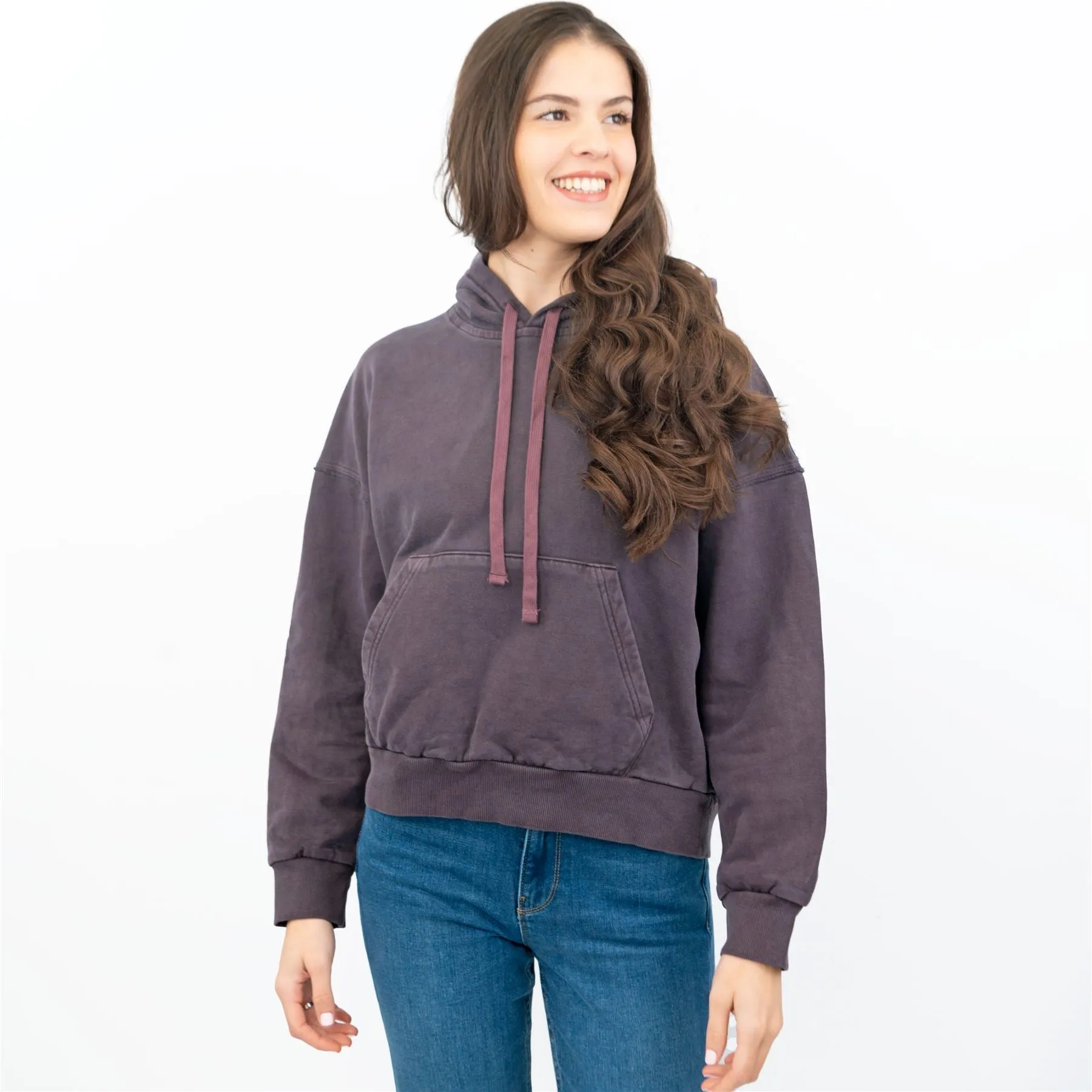 Carhartt Women Marfa Purple Hoodie Sweat Tops