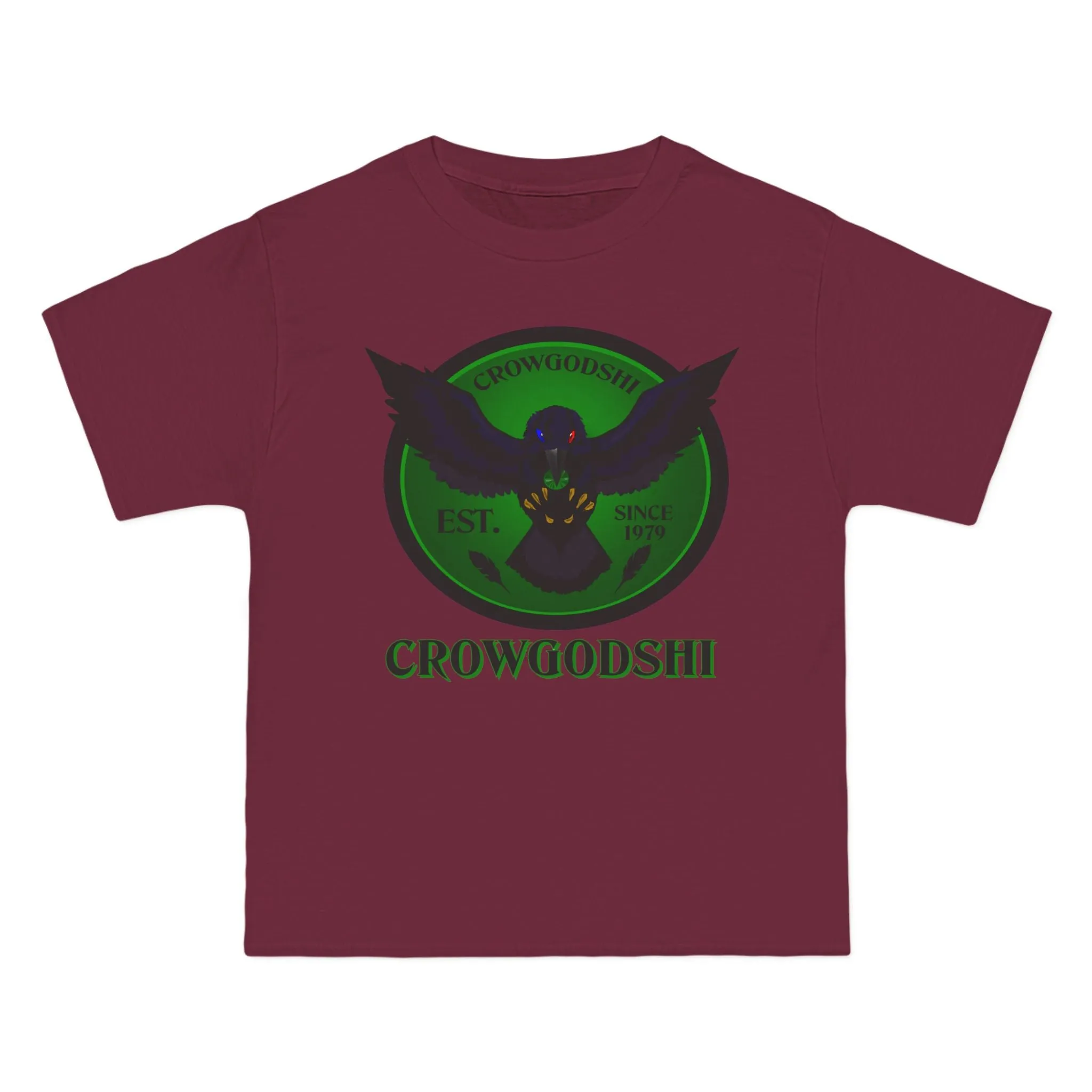 Crowgodshi First Generation Limited Edition Beefy-T®, GREEN LOGO