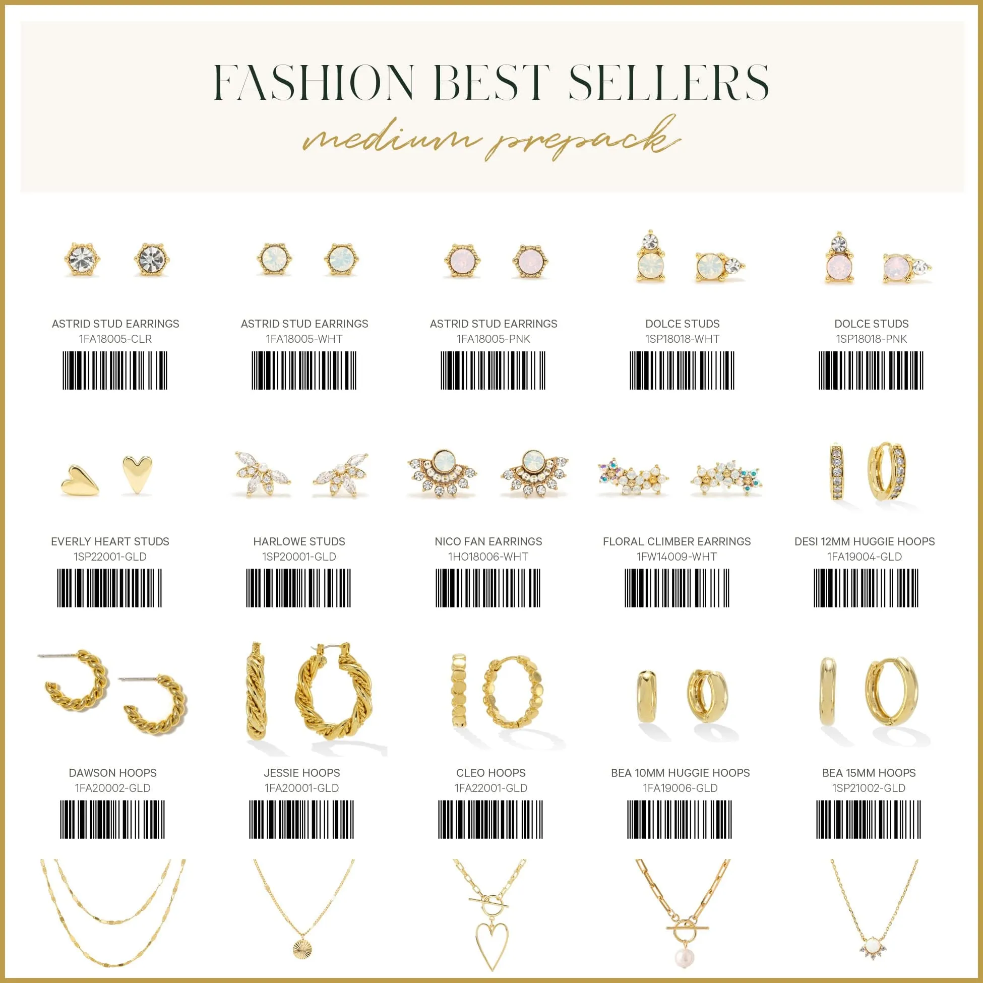 Fashion Best Sellers - Medium Prepack