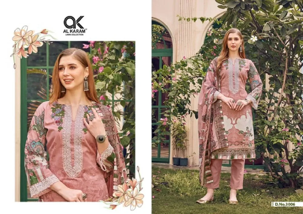 Firdous Vol 3 Al Karam Karachi Salwar Suits (485x10)