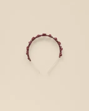 Girls Headbands | Floral Headband- Fig | Noralee