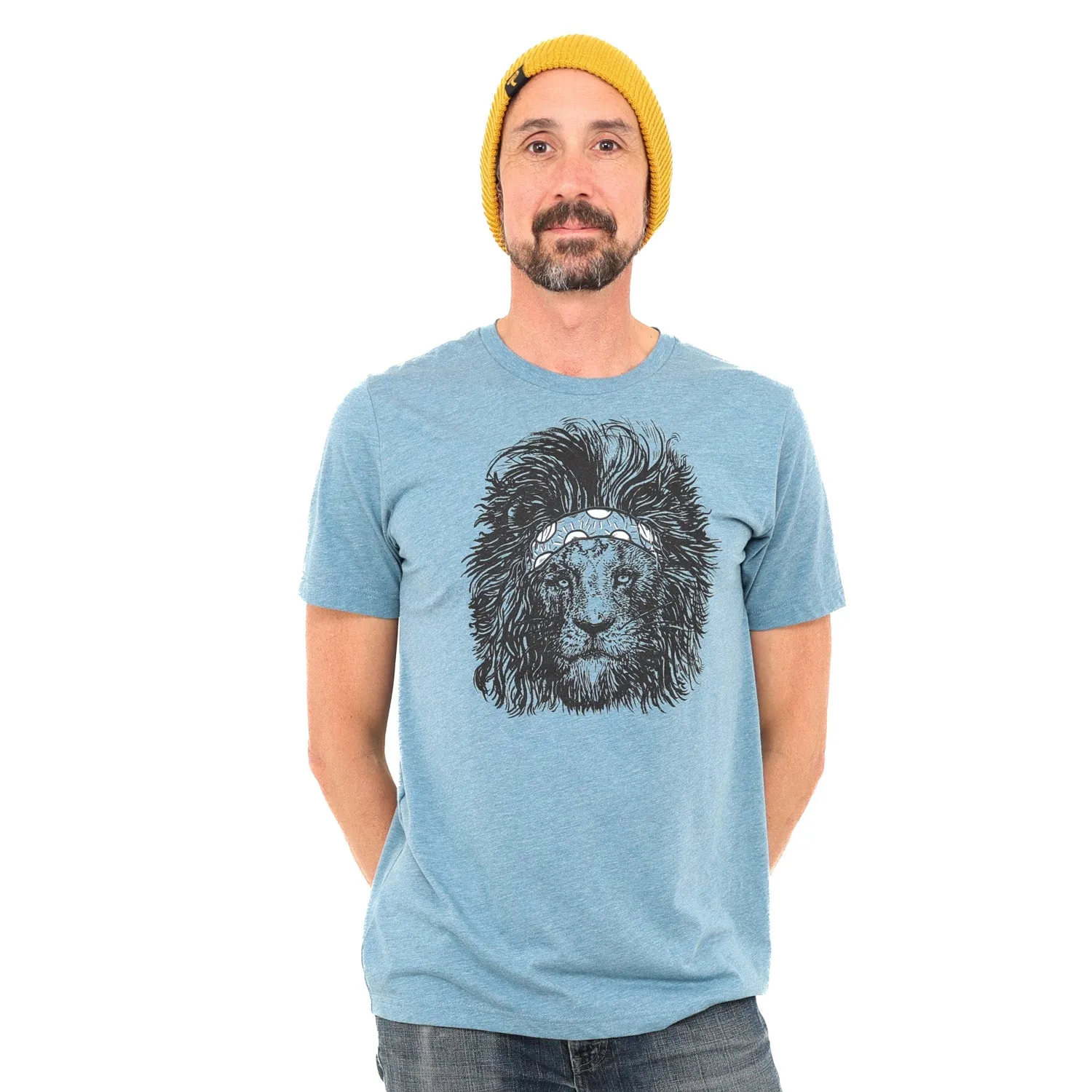 Headband Lion T Shirt