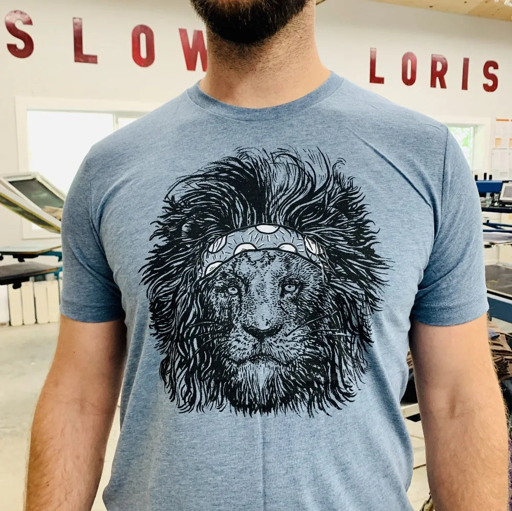 Headband Lion T Shirt