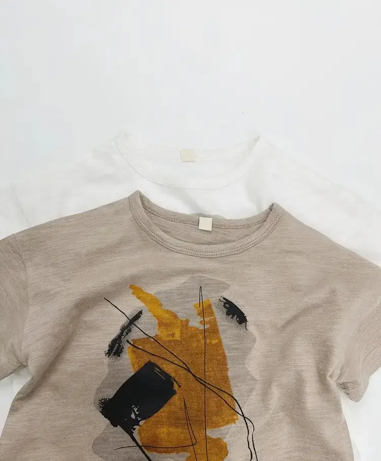 Kids' Abstract Short Sleeve T-Shirt