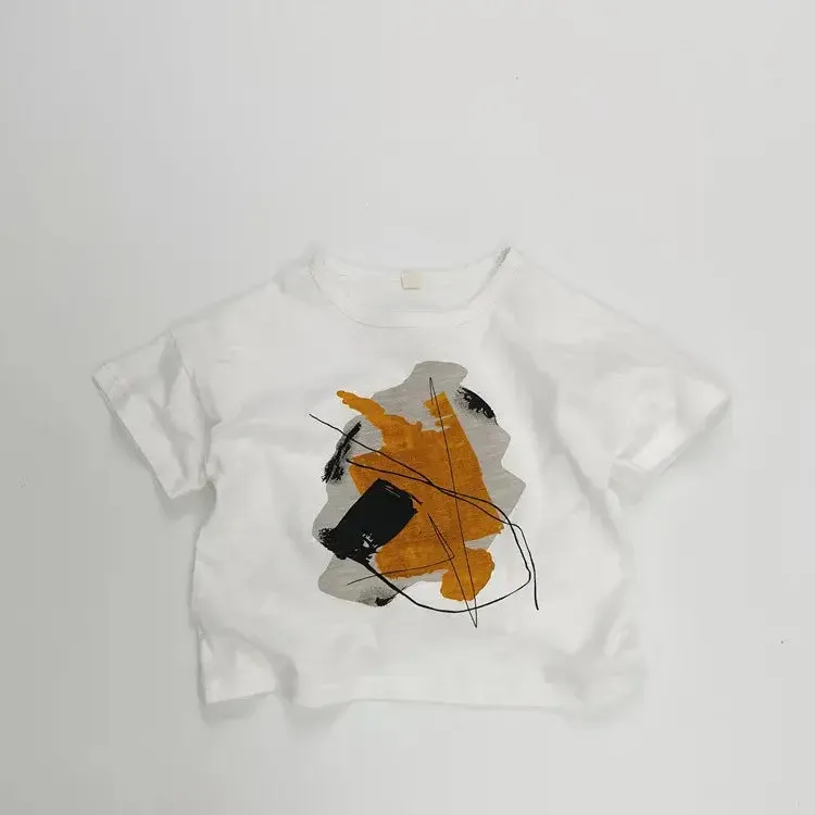 Kids' Abstract Short Sleeve T-Shirt