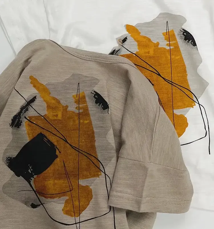Kids' Abstract Short Sleeve T-Shirt