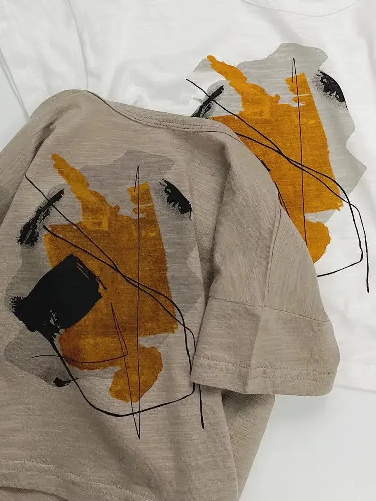 Kids' Abstract Short Sleeve T-Shirt