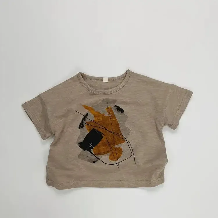 Kids' Abstract Short Sleeve T-Shirt