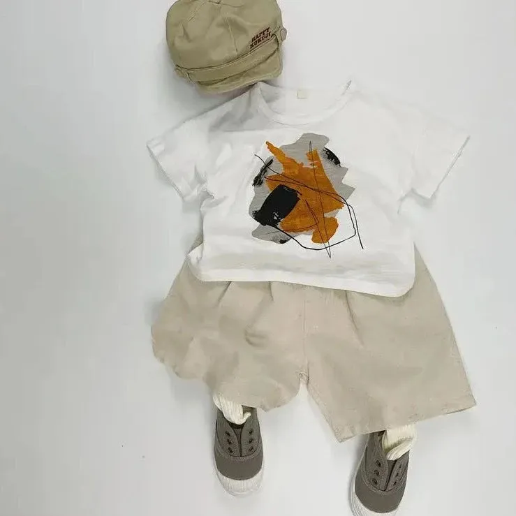 Kids' Abstract Short Sleeve T-Shirt