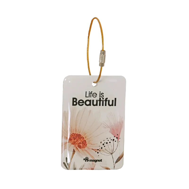 Life Is Beautiful Bag Tags