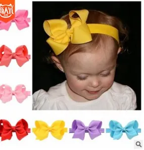 New Fashion Hot children kids Baby Girl Bow Headband