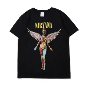 Nirvana Short Sleeve Oversized T-Shirt