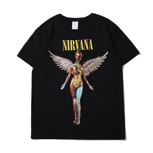 Nirvana Short Sleeve Oversized T-Shirt