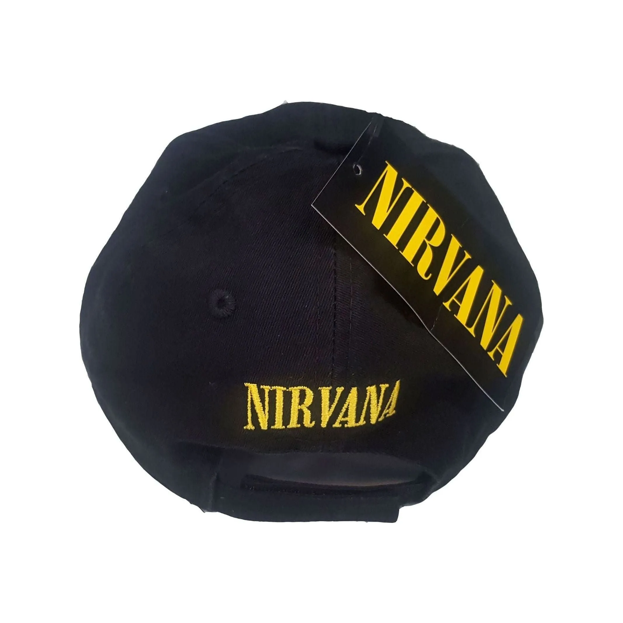 Nirvana Unisex Baseball Cap: Happy Face (Distressed)