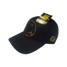 Nirvana Unisex Baseball Cap: Happy Face (Distressed)