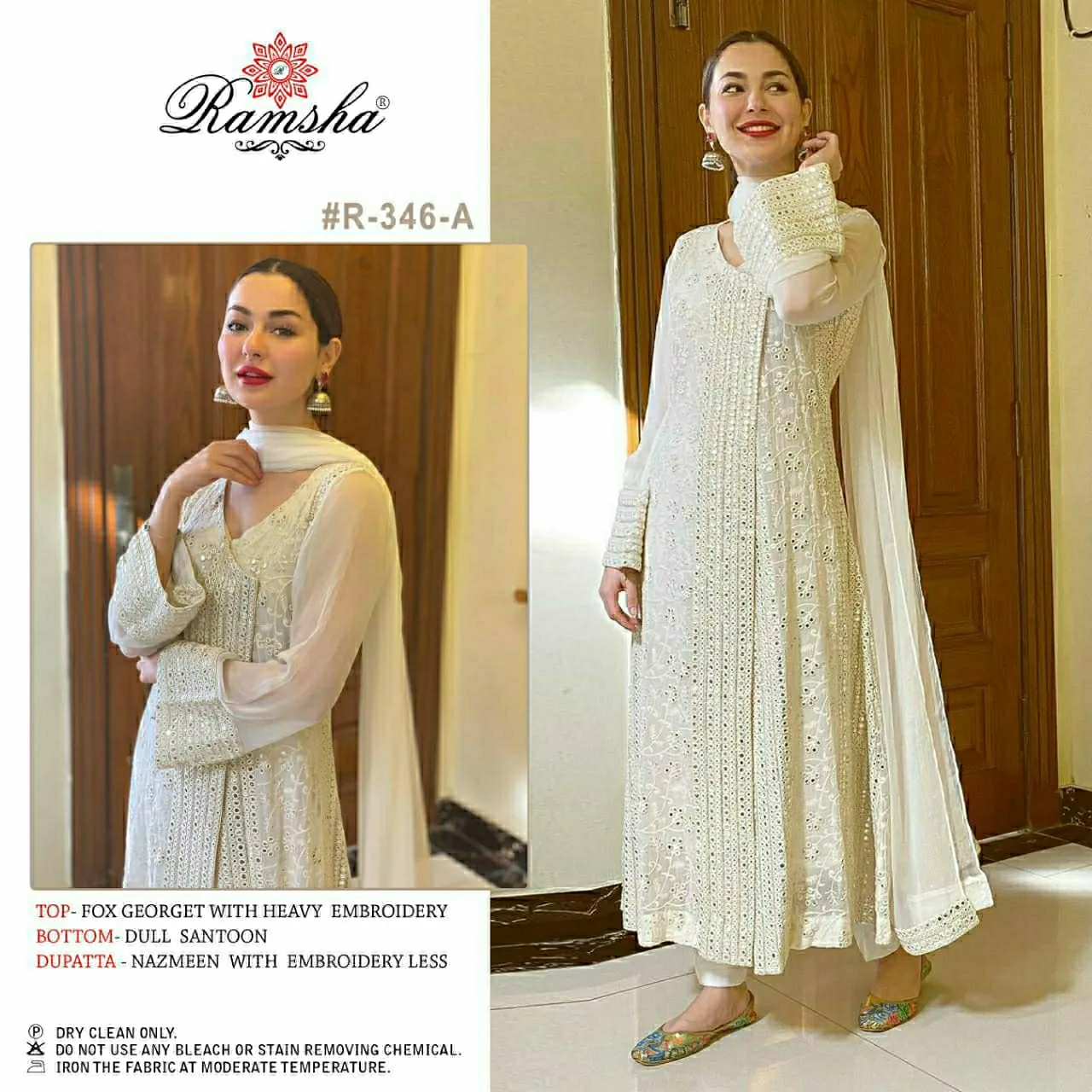 Party Wear Designer Pakistani Suite RAMSHA R-346