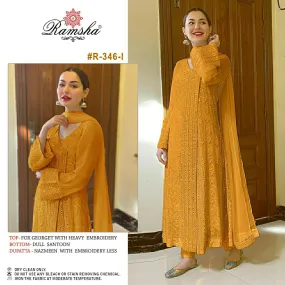 Party Wear Designer Pakistani Suite RAMSHA R-346