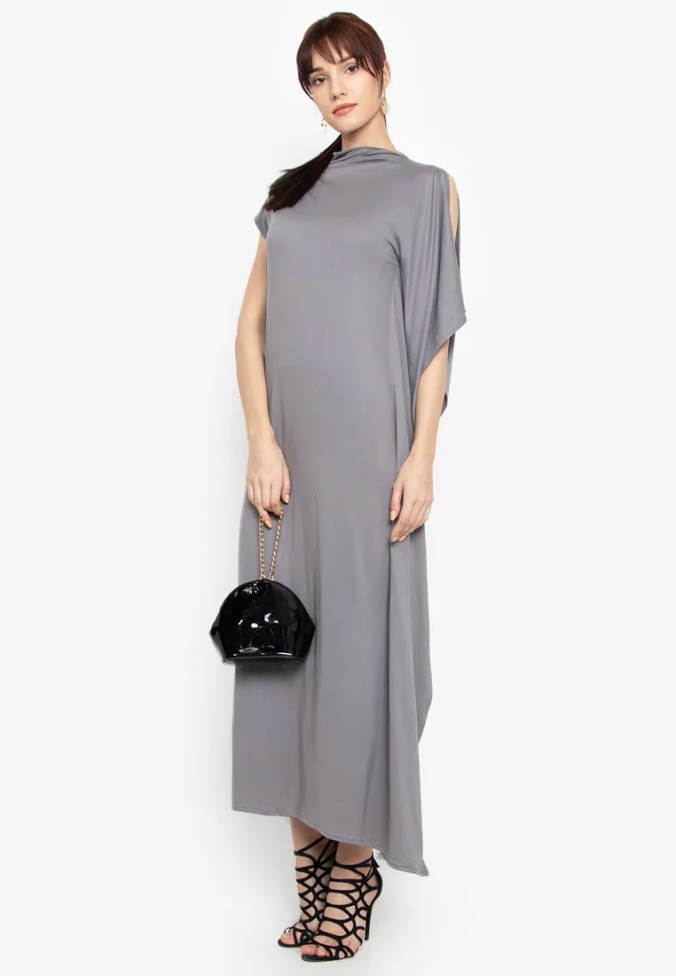 Pia Asymmetric Maxi Dress