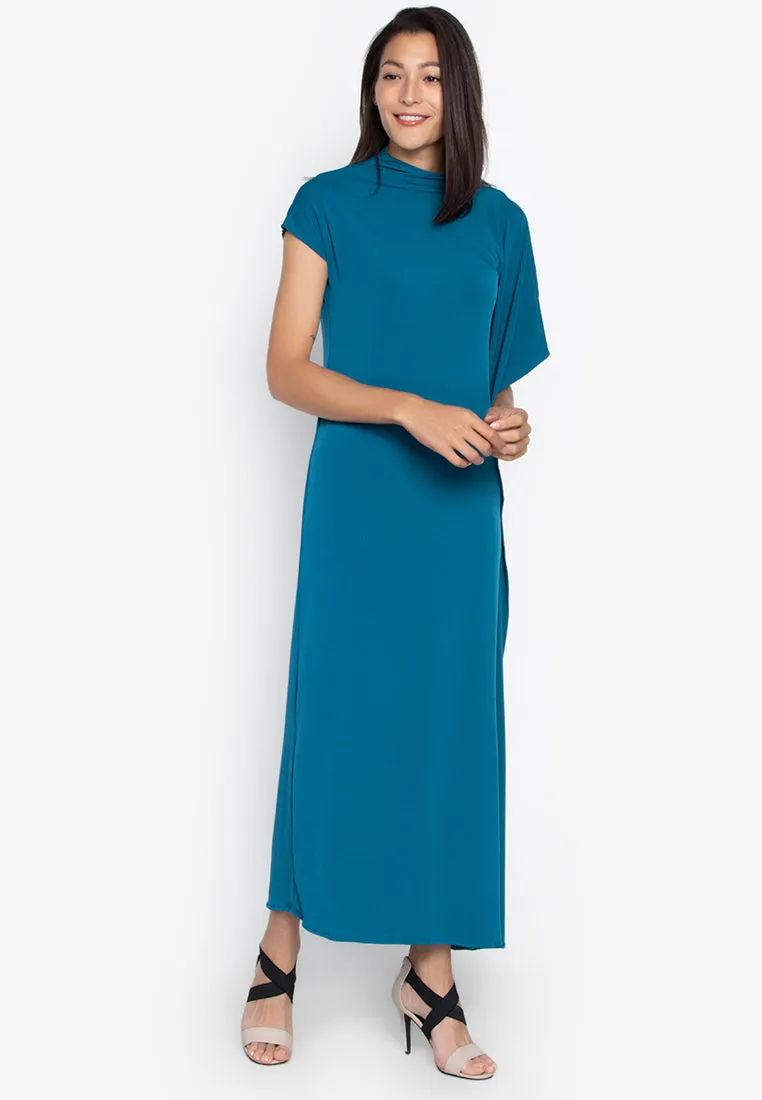 Pia Asymmetric Maxi Dress