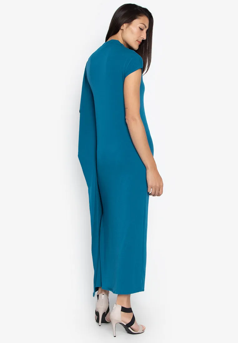 Pia Asymmetric Maxi Dress