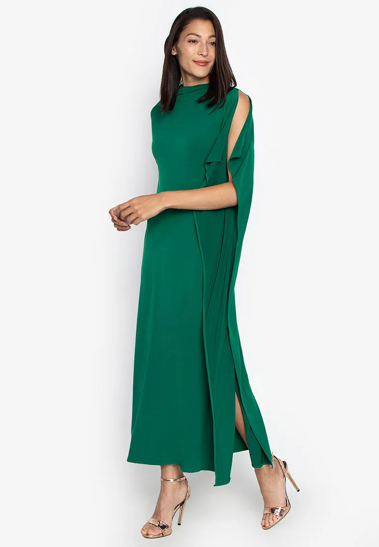 Pia Asymmetric Maxi Dress