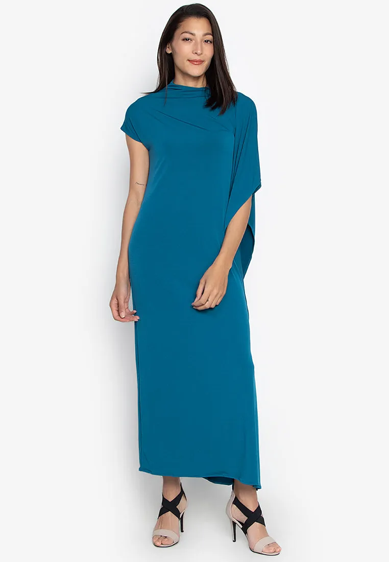 Pia Asymmetric Maxi Dress