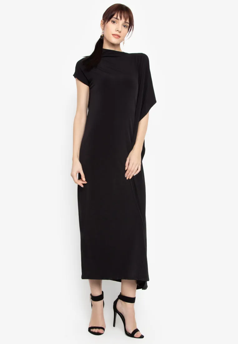 Pia Asymmetric Maxi Dress