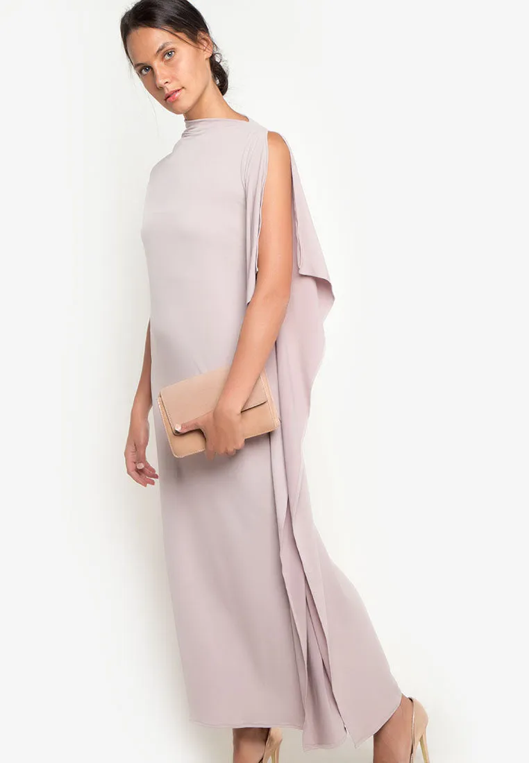 Pia Asymmetric Maxi Dress