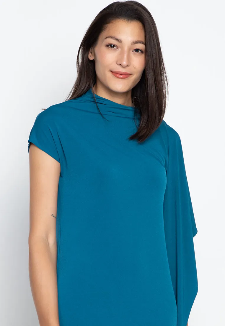 Pia Asymmetric Maxi Dress