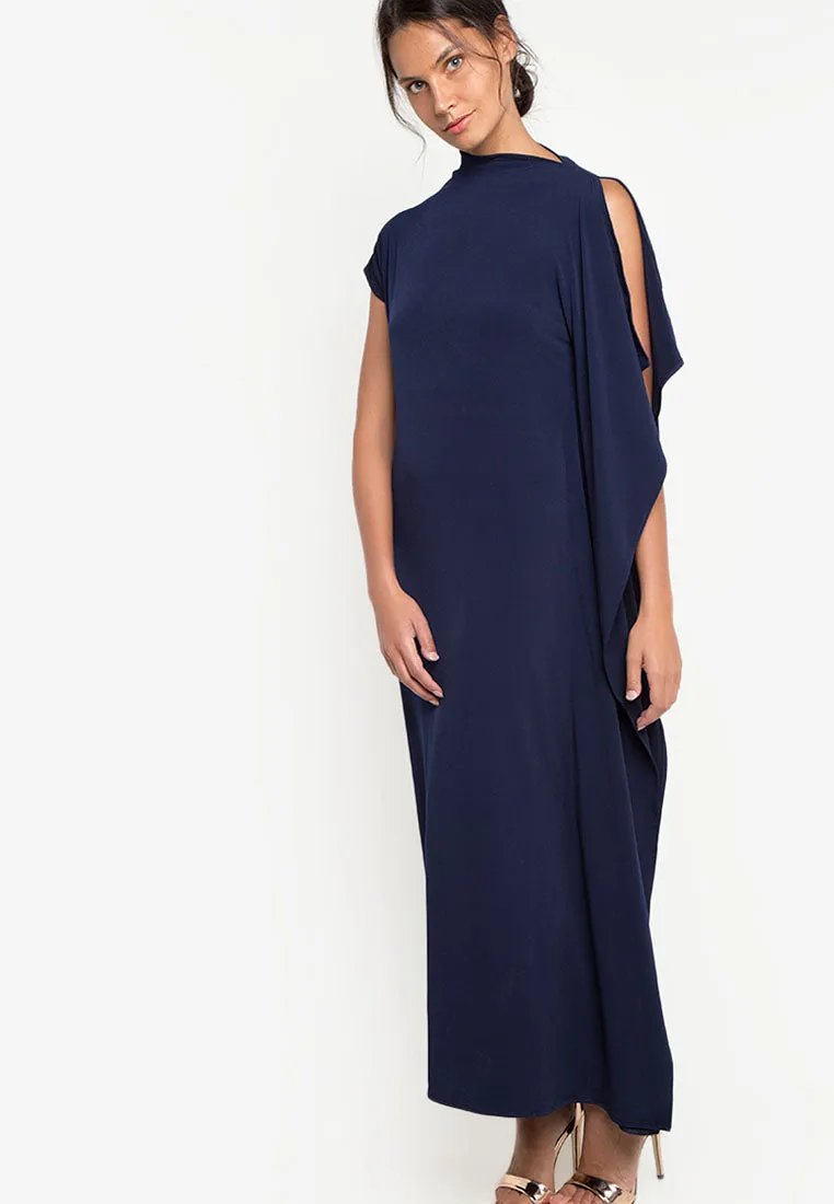Pia Asymmetric Maxi Dress