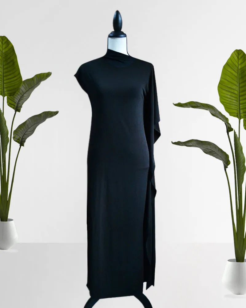 Pia Asymmetric Maxi Dress
