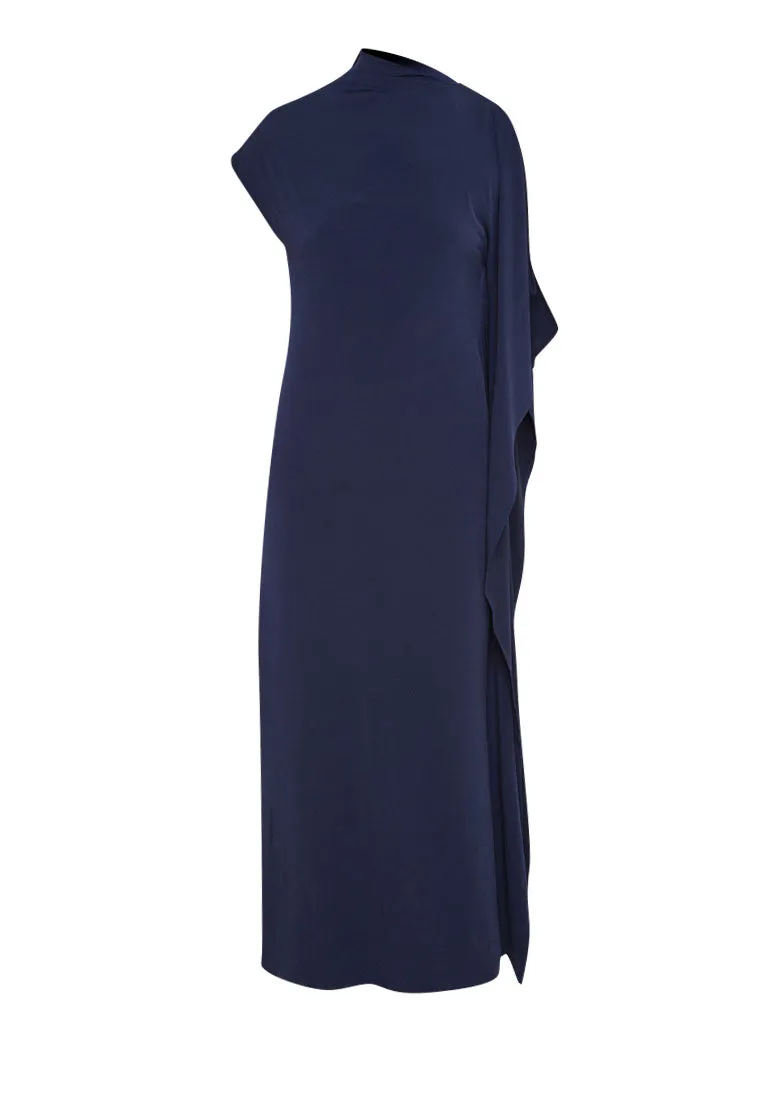 Pia Asymmetric Maxi Dress