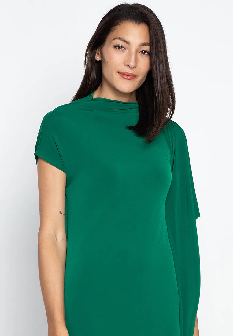 Pia Asymmetric Maxi Dress