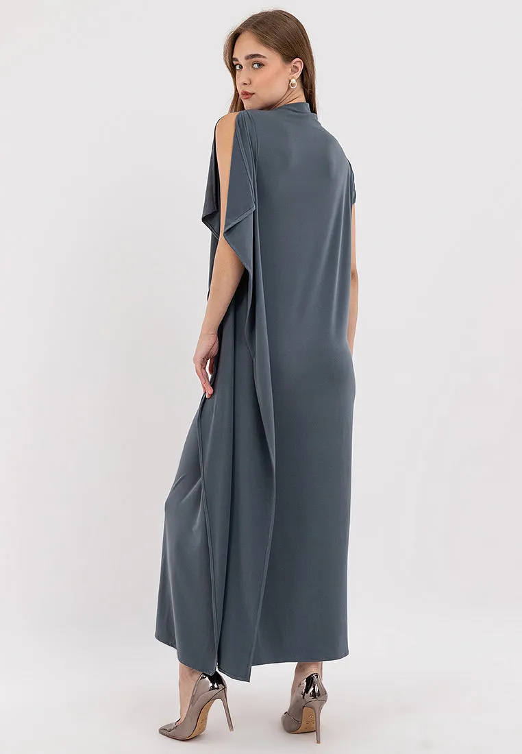 Pia Asymmetric Maxi Dress