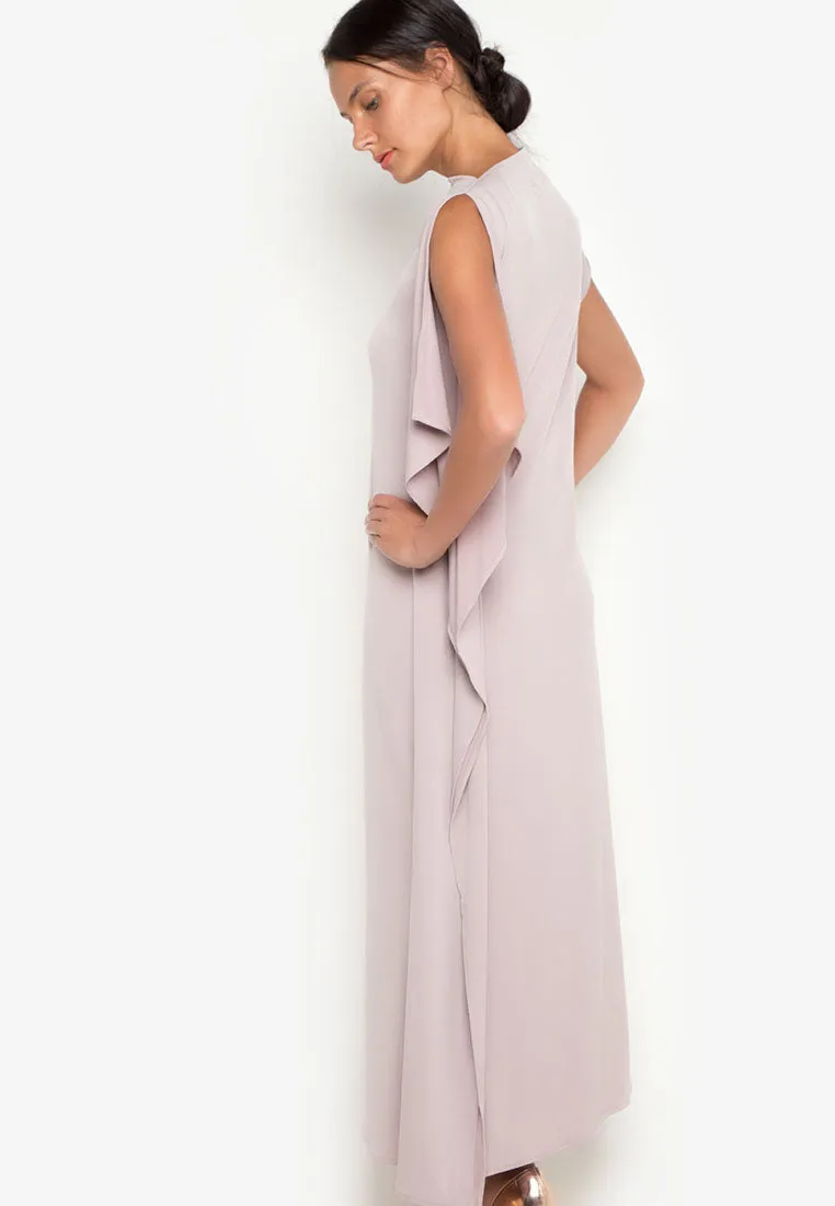 Pia Asymmetric Maxi Dress