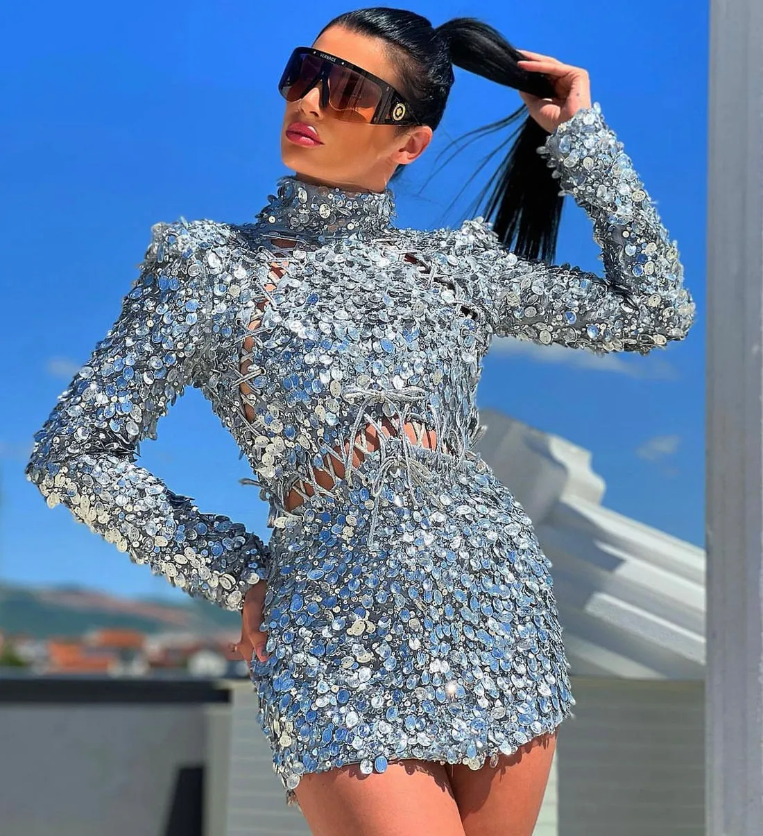 Scintillating Evening Dress