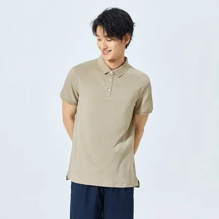 SEMIR turn down collar polo shirt men summer new half sleeve men short-sleeved trend Slim man business casual shirt