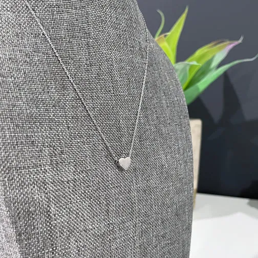 Solitary Heart Necklace (ROSE GOLD, GOLD OR SILVER)