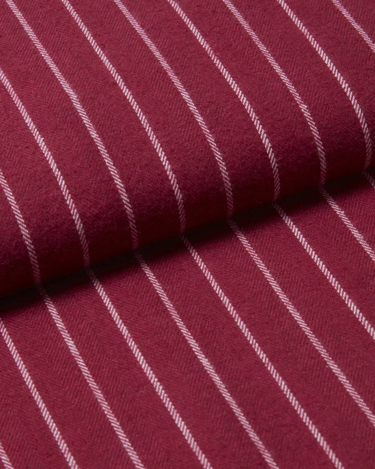 Women's Brushed Cotton Pajama Pants - Berry Stripe
